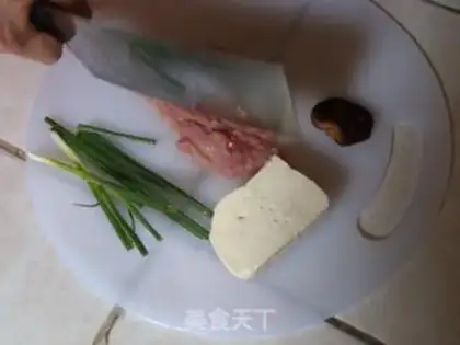 Make Tofu meatball cabbage boat step 0