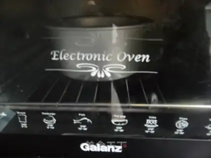 Make oatmeal cocoa cake step 12