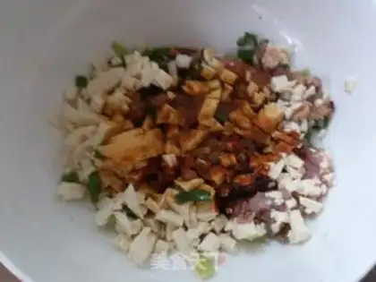 Make Tofu meatball cabbage boat step 1