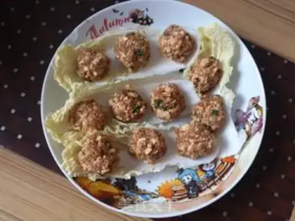 Make Tofu meatball cabbage boat step 2