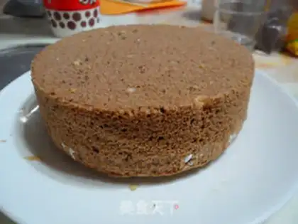 Make oatmeal cocoa cake step 14