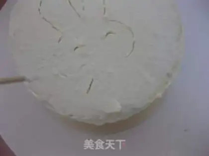 Make Rabbit birthday cake step 9