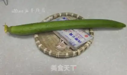 Make Garlic tofu melon step 0