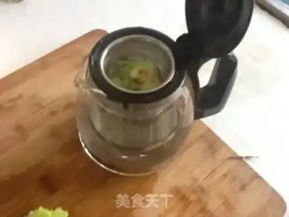 Make A bitter melon tea step 3
