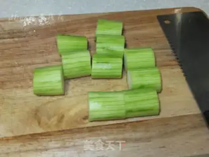 Make Garlic tofu melon step 2