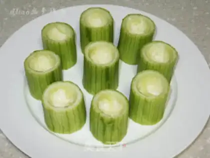 Make Garlic tofu melon step 4