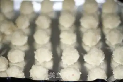 Make Protein coconut ball step 3