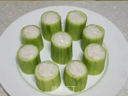 Make Garlic tofu melon step 8