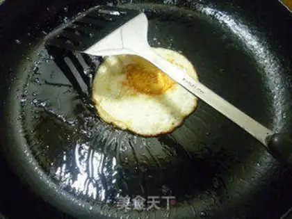 Make Ham eggsburger step 3