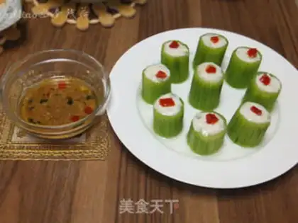 Make Garlic tofu melon step 11