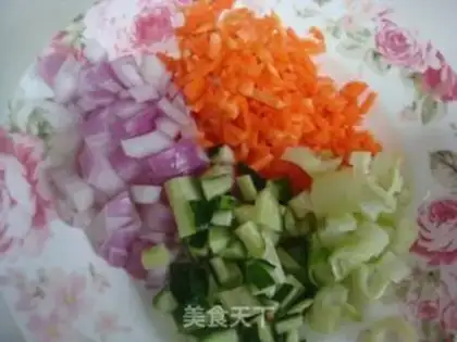 Make Egg fried rice step 0