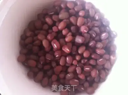 Make Sweet red beans step 1