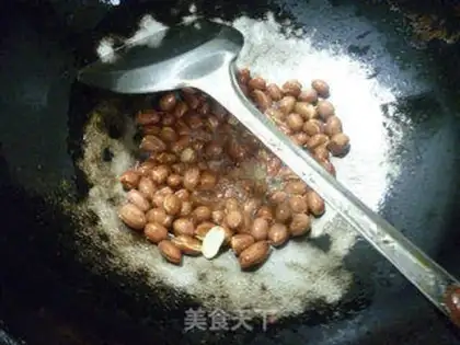 Make Peanut rice for Dutch beans step 7