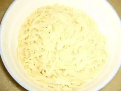 Make Potato beef pasta step 4