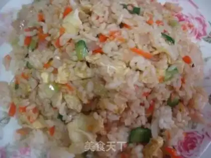 Make Egg fried rice step 9