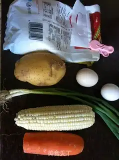 Make Corn potato step 0