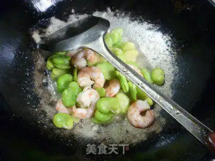 Make Shrimp fried beans step 9