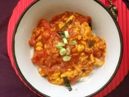 Make Tomato egg noodles step 10