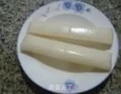 Make Watermelon peeled pastry step 1