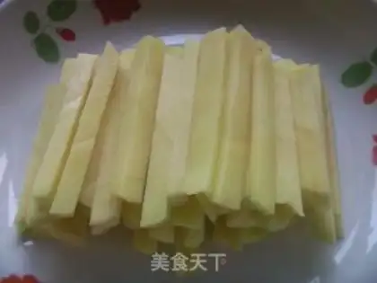 Make Homemade Kentucky fries step 1