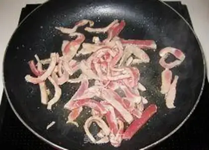 Make Celery fried meat step 5