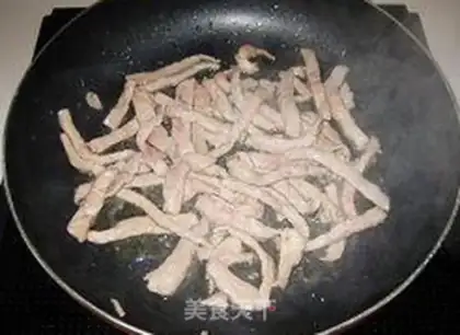 Make Celery fried meat step 6