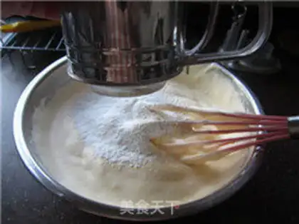 Make Yogurt nut cake step 4