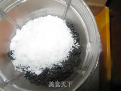 Make Black sesame soup step 3
