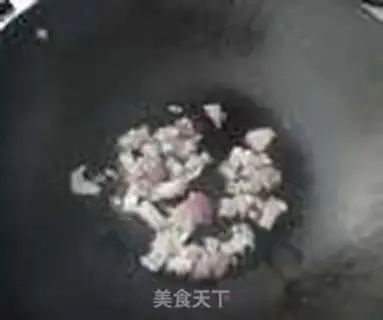 Make Chinese meat grater processing step 1