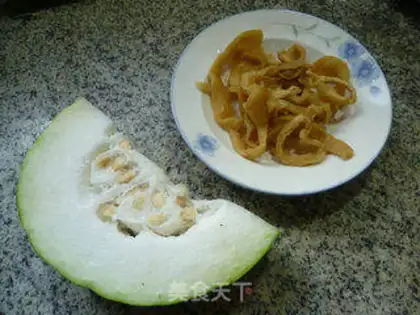 Make Roach dry-burned melons step 0
