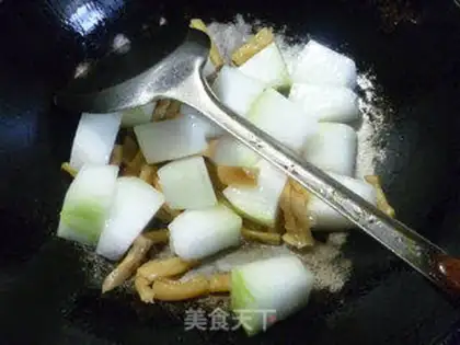 Make Roach dry-burned melons step 5