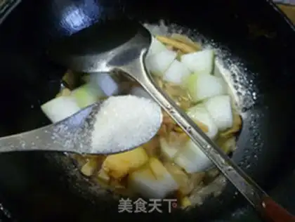 Make Roach dry-burned melons step 8
