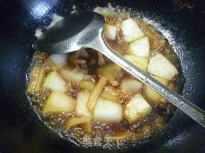 Make Roach dry-burned melons step 11