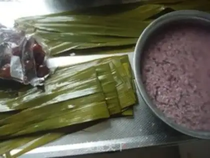Make Purple rice crotch step 0