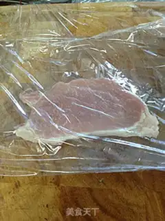 Make Powder pork chops step 2