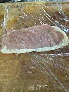 Make Powder pork chops step 3
