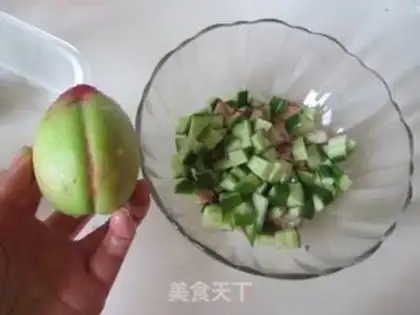 Make Thai chicken peach salad step 5