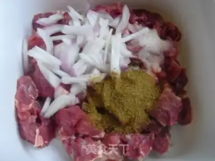 Make The lamb string step 1