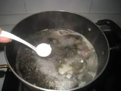 Make Fish-head pickles and egg soup step 5