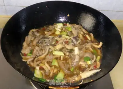 Make Spicy mushrooms step 5