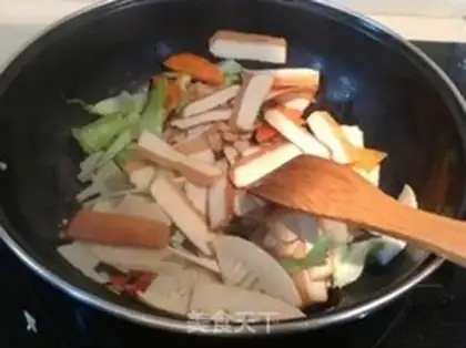 Make Fried beans step 2