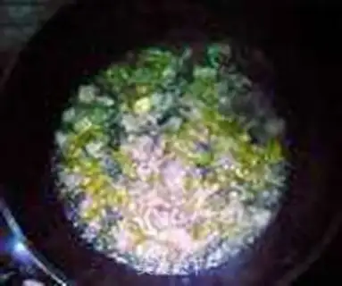 Make Spicy bull frog step 7