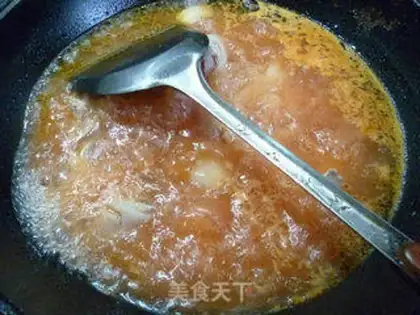 Make Eggplant pig hoof step 12