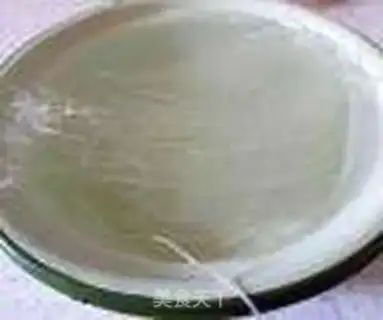 Make Garlic fan floss step 1