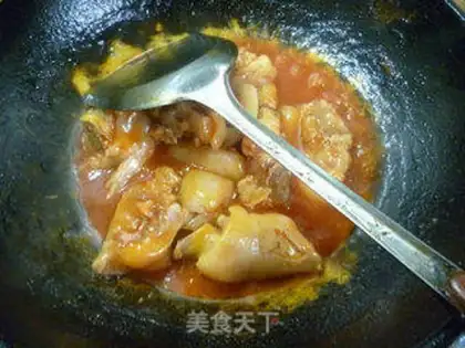 Make Eggplant pig hoof step 13