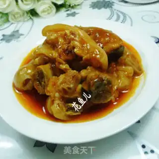 Make Eggplant pig hoof step 14