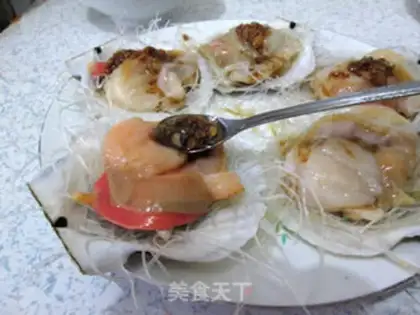 Make Garlic fan floss step 9