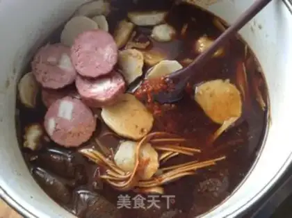 Make Beef rice line step 1
