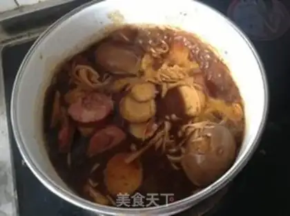 Make Beef rice line step 2