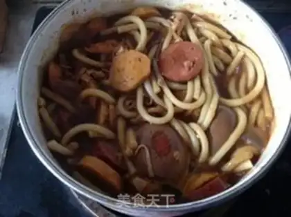 Make Beef rice line step 4